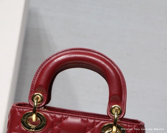 Tony Luxuries Lambskin With diro Mini Lady 0813